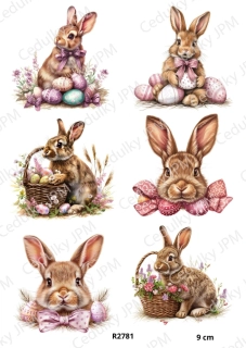 Rýžový a Soft papír A4 pro decoupage- R02781