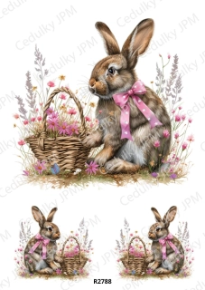 Rýžový a Soft papír A4 pro decoupage- R02788
