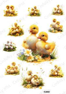 Rýžový a Soft papír A4 pro decoupage- R02800