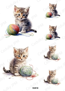 Rýžový a Soft  papír  A4 pro decoupage- R02818