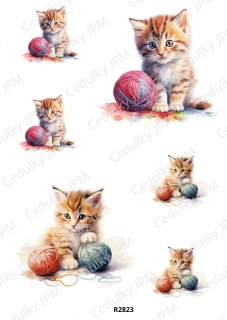 Rýžový a Soft  papír  A4 pro decoupage- R02823