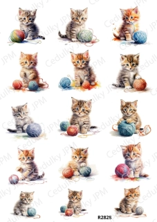 Rýžový a Soft  papír  A4 pro decoupage- R02828