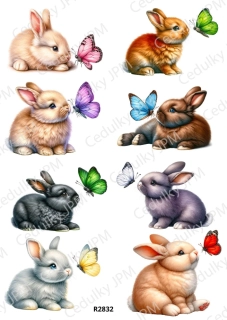 Rýžový a Soft papír A4 pro decoupage- R02832