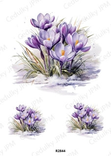 Rýžový a Soft papír A4 pro decoupage- R02844