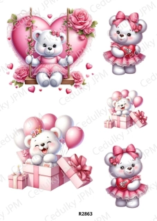 Rýžový a Soft papír A4 pro decoupage- R02863