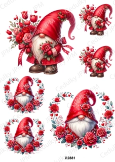 Rýžový a Soft papír A4 pro decoupage- R02881