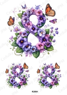 Rýžový a Soft  papír  A4 pro decoupage- R02884