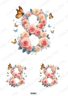 Rýžový a Soft  papír  A4 pro decoupage- R02885