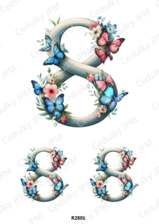Rýžový a Soft  papír  A4 pro decoupage- R02886
