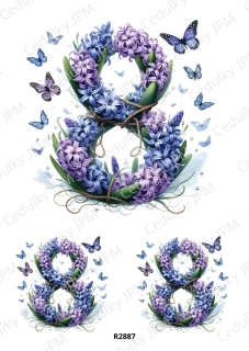Rýžový a Soft  papír  A4 pro decoupage- R02887