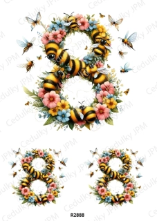 Rýžový a Soft  papír  A4 pro decoupage- R02888