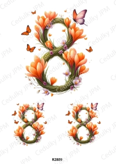 Rýžový a Soft  papír  A4 pro decoupage- R02889