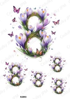 Rýžový a Soft  papír  A4 pro decoupage- R02893
