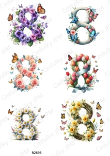 Rýžový a Soft  papír  A4 pro decoupage- R02895