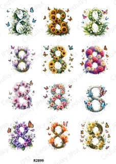 Rýžový a Soft  papír  A4 pro decoupage- R02899