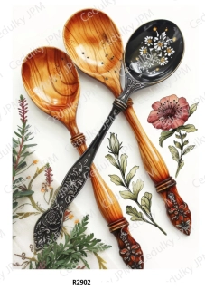 Rýžový a Soft papír A4 pro decoupage- R02902