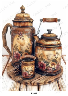 Rýžový a Soft papír A4 pro decoupage- R02903