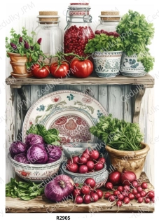 Rýžový a Soft papír A4 pro decoupage- R02905