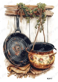 Rýžový a Soft papír A4 pro decoupage- R02917