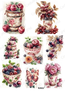 Rýžový a Soft papír A4 pro decoupage- R02922