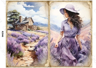 Rýžový a Soft papír A4 pro decoupage- R02946