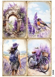 Rýžový a Soft papír A4 pro decoupage- R02948