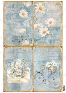 Rýžový a Soft papír A4 pro decoupage- R02952