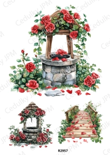 Rýžový a Soft papír A4 pro decoupage- R02957