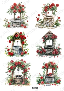Rýžový a Soft papír A4 pro decoupage- R02960