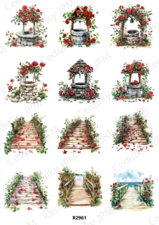 Rýžový a Soft papír A4 pro decoupage- R02961