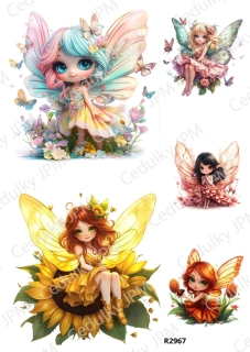 Rýžový a Soft papír A4 pro decoupage- R02967
