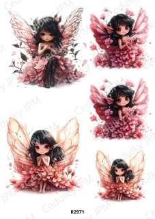 Rýžový a Soft papír A4 pro decoupage- R02971
