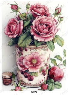 Rýžový a Soft  papír  A4 pro decoupage- R02973