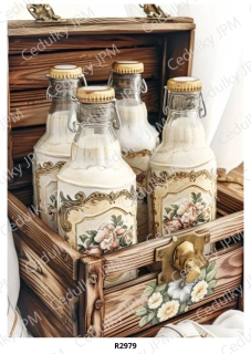 Rýžový a Soft papír A4 pro decoupage- R02979