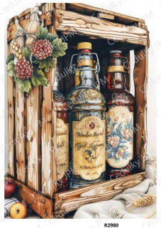 Rýžový a Soft papír A4 pro decoupage- R02980