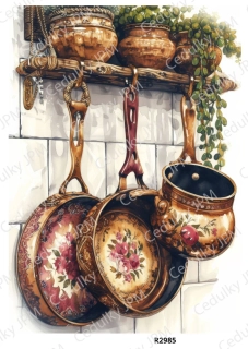 Rýžový a Soft papír A4 pro decoupage- R02985