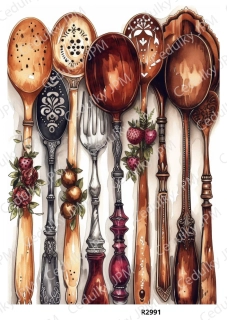 Rýžový a Soft papír A4 pro decoupage- R02991