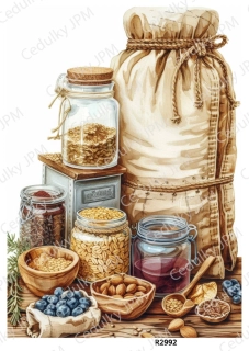 Rýžový a Soft papír A4 pro decoupage- R02992