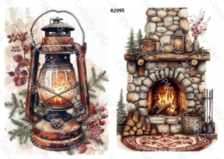 Rýžový a Soft papír A4 pro decoupage- R02995