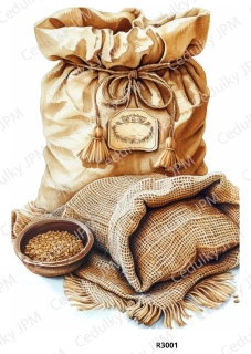 Rýžový a Soft papír A4 pro decoupage- R03001