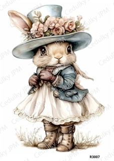 Rýžový a Soft papír A4 pro decoupage- R03007