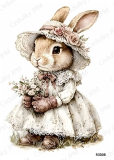Rýžový a Soft papír A4 pro decoupage- R03008