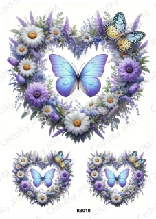 Rýžový a Soft papír A4 pro decoupage- R03010