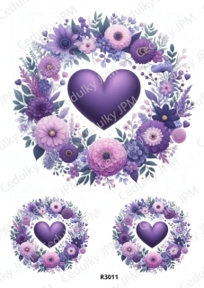 Rýžový a Soft papír A4 pro decoupage- R03011