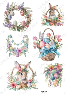 Rýžový a Soft papír A4 pro decoupage- R03019