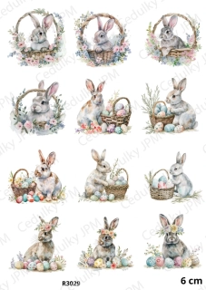 Rýžový a Soft papír A4 pro decoupage- R03029