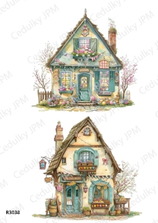 Rýžový a Soft papír A4 pro decoupage- R03038