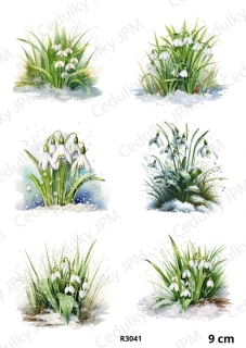 Rýžový a Soft papír A4 pro decoupage- R03041