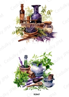 Rýžový a Soft papír A4 pro decoupage- R03047