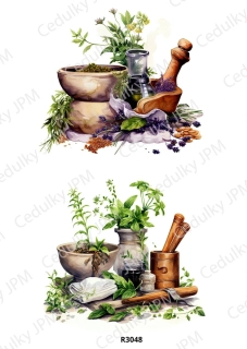 Rýžový a Soft papír A4 pro decoupage- R03048